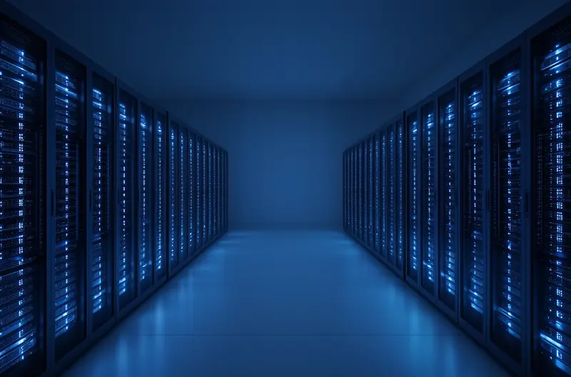 Técnicos de Impulso atendiendo infraestructura crítica en centro de datos cliente